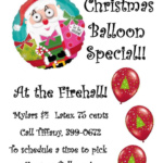 Christmas Balloons Available Now!