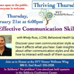 Thriving Thursdays – Effective Communication Skills