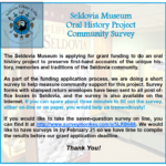Seldovia Museum Community Survey
