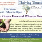 Thriving Thursdays – Gardening Finale