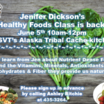 Jen Dickson and Healthy Foods Classes are Back