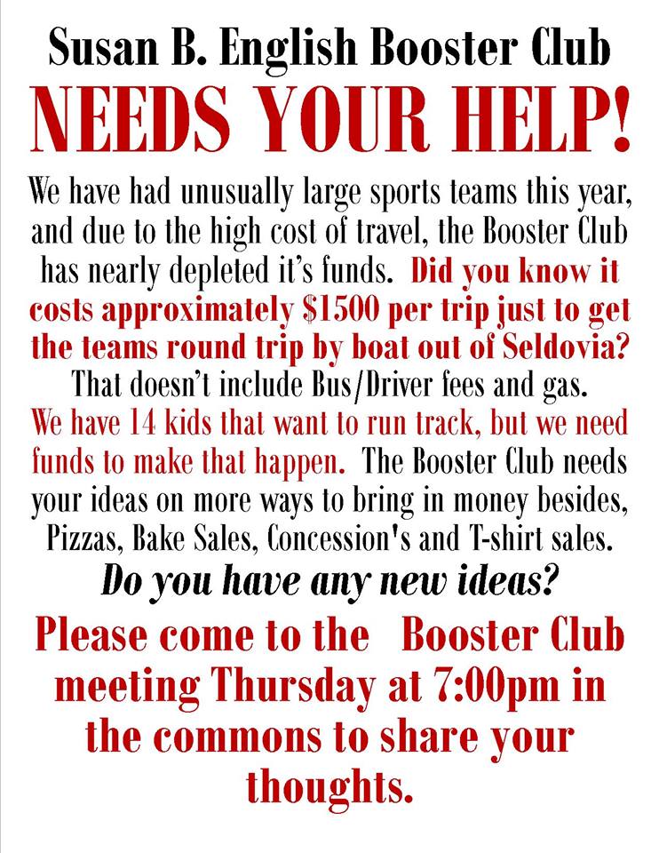 Booster Club Fundraising