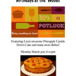 Celebrate Your March Birthday at the ‘Wood!