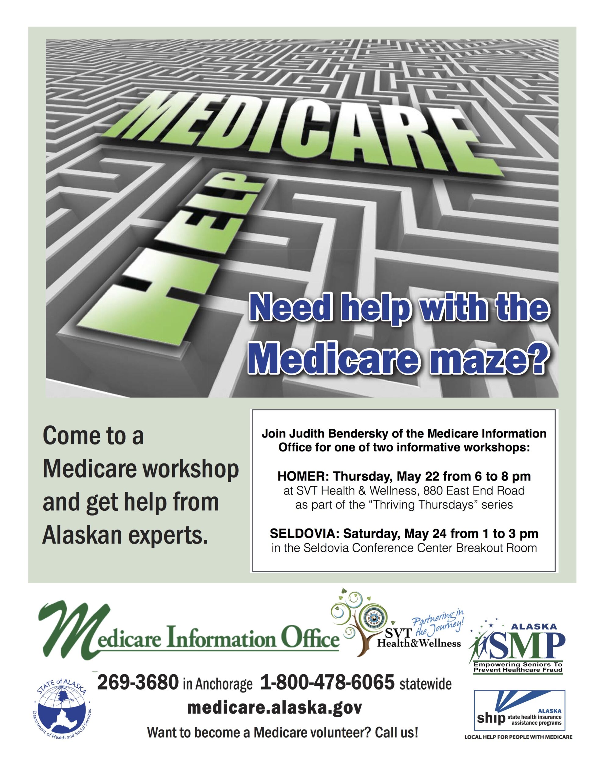 Help Through the Medicare Maze…