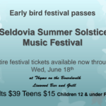 Summer Solstice Music Festival Special Early Bird Rates