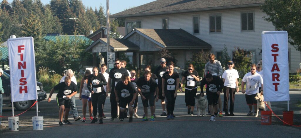 Start of the Mini Marathon - photo by Chris Crosta