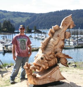 Chris Foltz' yellow--eye fish - photo by Chris Crosta