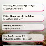 SBE Upcoming Events for November