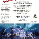 SOCC & SVT – Casting Call for Santa & Mother Goose’s Holiday Party