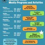 SVT November Weekly Programs & Activities Calendar