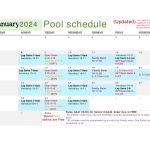 SBE January 2024 Updated Pool Schedule
