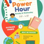 Susan B. English School – Power Hour every Monday & Wednesday